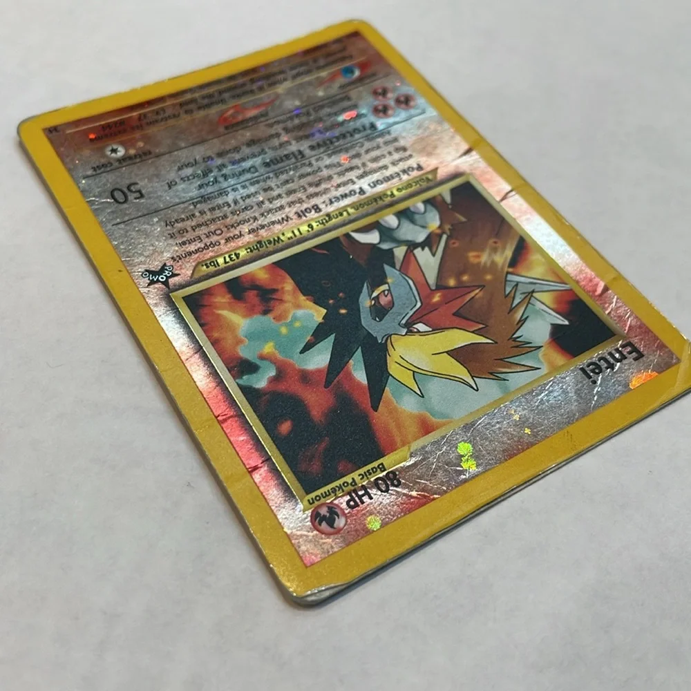 Entei #34 Pokemon Promo Reverse Holo - Picture 6 of 12